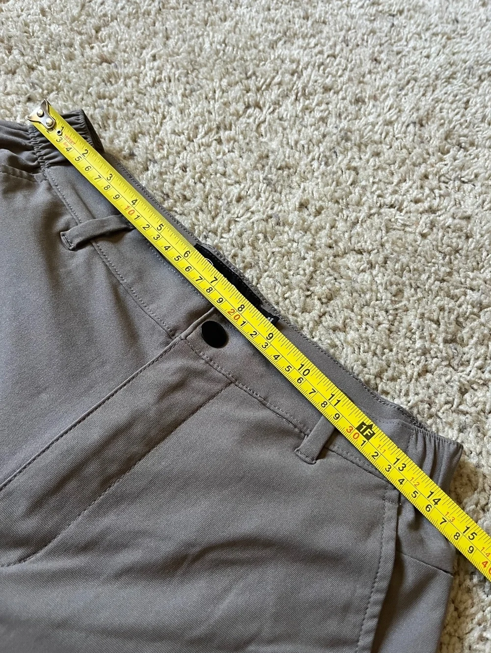 Cuts Brown Jogger Pants Size Small